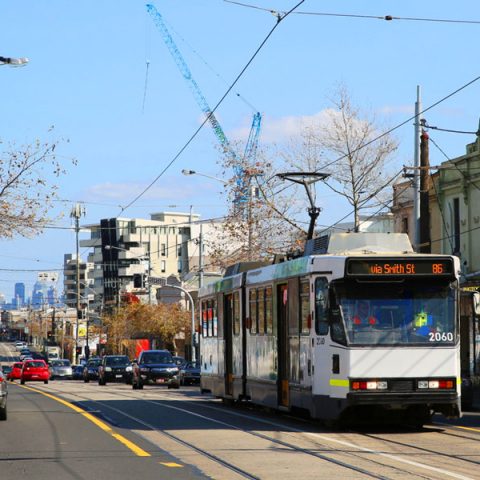 Route 86 tram